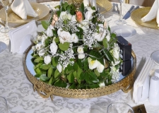 Masa ortas yuvarlak ayna